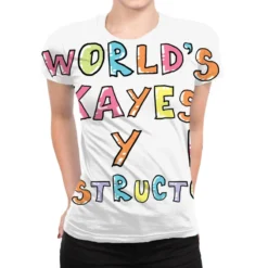 World S Okayest Gym Instructor Gift Idea All Over Women's T-shirt