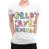 World S Okayest Hairdresser Gift Idea All Over Women's T-shirt