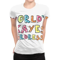 World S Okayest Hairdresser Gift Idea All Over Women's T-shirt