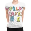 World S Okayest Chef Gift Idea All Over Women's T-shirt