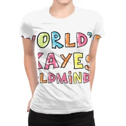 World S Okayest Childminder Gift Idea All Over Women's T-shirt