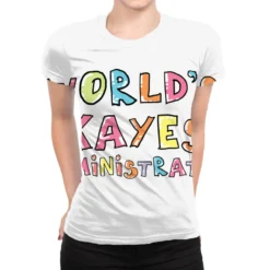World S Okayest Administrator Gift Idea All Over Women's T-shirt