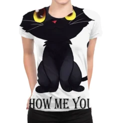 Show Me Your Kitties Meme Cat Lover Gift (4) All Over Women's T-shirt