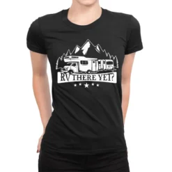 Rv There Yet Ladies Fitted T-Shirt