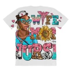 Afro Wife Mom Nurse All Over Women's T-shirt -TeeMuse Store pmd.2527043232.108.25097007.s3.1 front customized1 f5f5f5 none x45y31.5 294 800x800 1