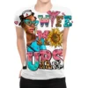 Afro Wife Mom Nurse All Over Women's T-shirt