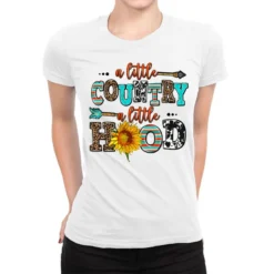 A Little Country A Little Hood Ladies Fitted T-Shirt