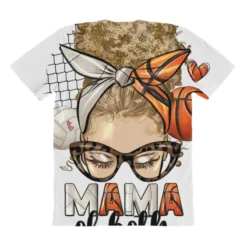 Blonde Messy Bun Mama Of Both Volleyball And Baske All Over Women's T-shirt -TeeMuse Store pmd.2527048798.108.25101915.s3.1 front customized1 f5f5f5 none x45ym27.5 294 800x800 1