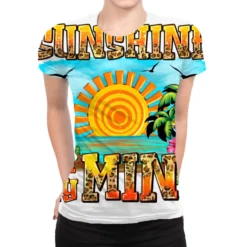 Sunshine On My Mind All Over Women's T-shirt