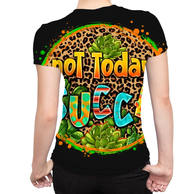 Not Today Succa All Over Women's T-shirt 2 Not Today Succa All Over Women's T-shirt - Image 2