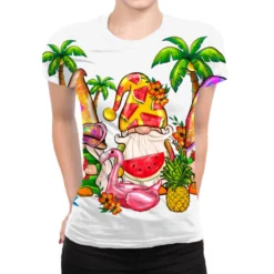 Summer Gnomes All Over Women's T-shirt