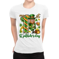 My 1st St. Patrick's Day Ladies Fitted T-Shirt
