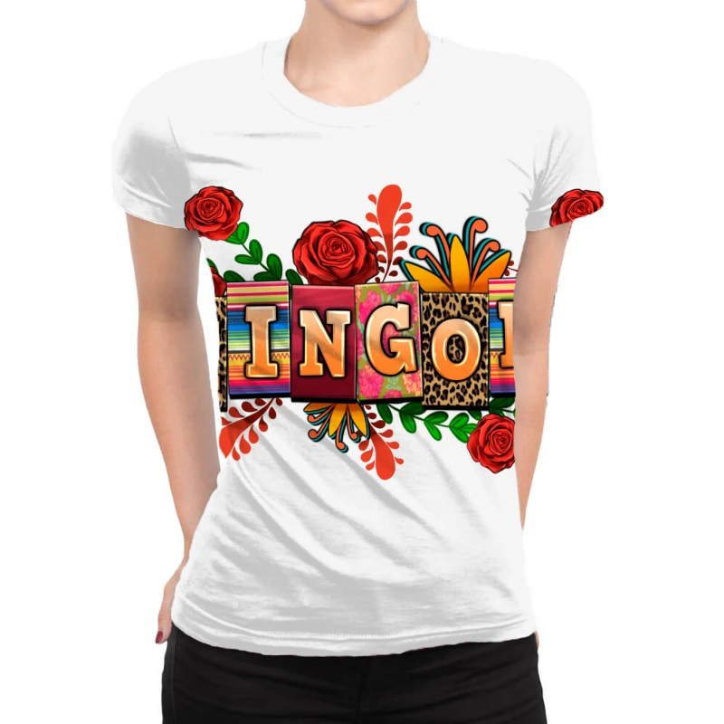 Chingona All Over Women's T-shirt 1 Chingona All Over Women's T-shirt