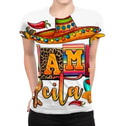 Mama Cita Cinco De Mayo All Over Women's T-shirt