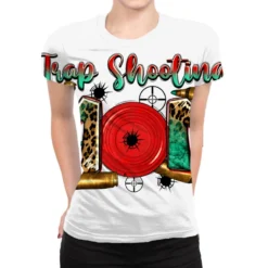 Trap Shooting Mom All Over Women's T-shirt