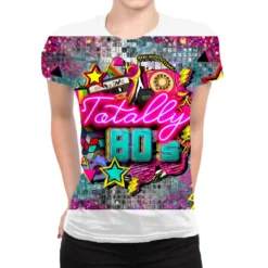 Totally 80's All Over Women's T-shirt