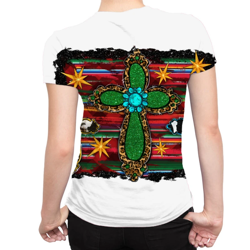 Western Cross All Over Women's T-shirt 2 Western Cross All Over Women's T-shirt - Image 2