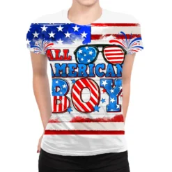 All American Boy All Over Women's T-shirt