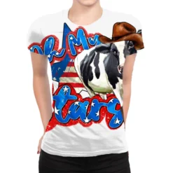 Oh My Stars Cow All Over Women's T-shirt