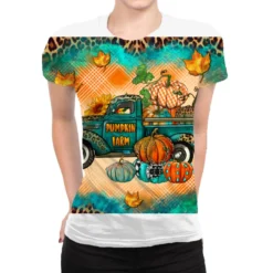 Pumpkin Farm All Over Women's T-shirt