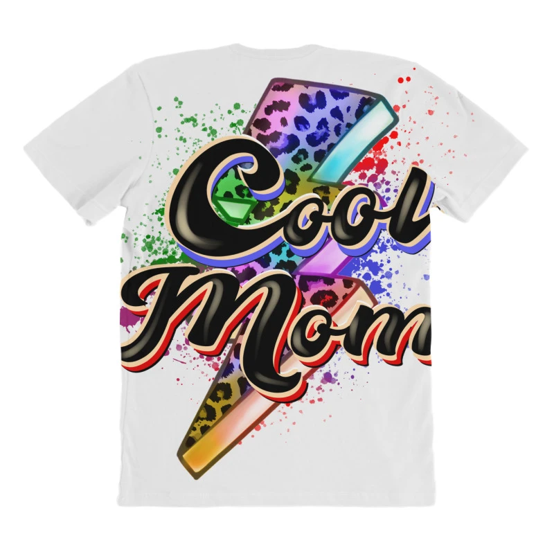 Cool Mom All Over Women's T-shirt 4 Cool Mom All Over Women's T-shirt - Image 4