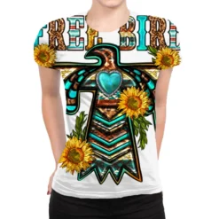 Western Free Bird All Over Women's T-shirt
