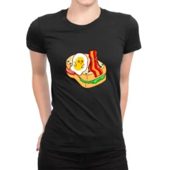 Morning Love Ladies Fitted T-Shirt